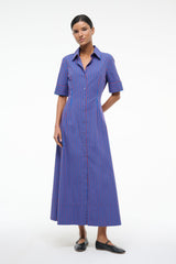 JOAN DRESS ATLAS STRIPE