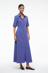 JOAN DRESS ATLAS STRIPE