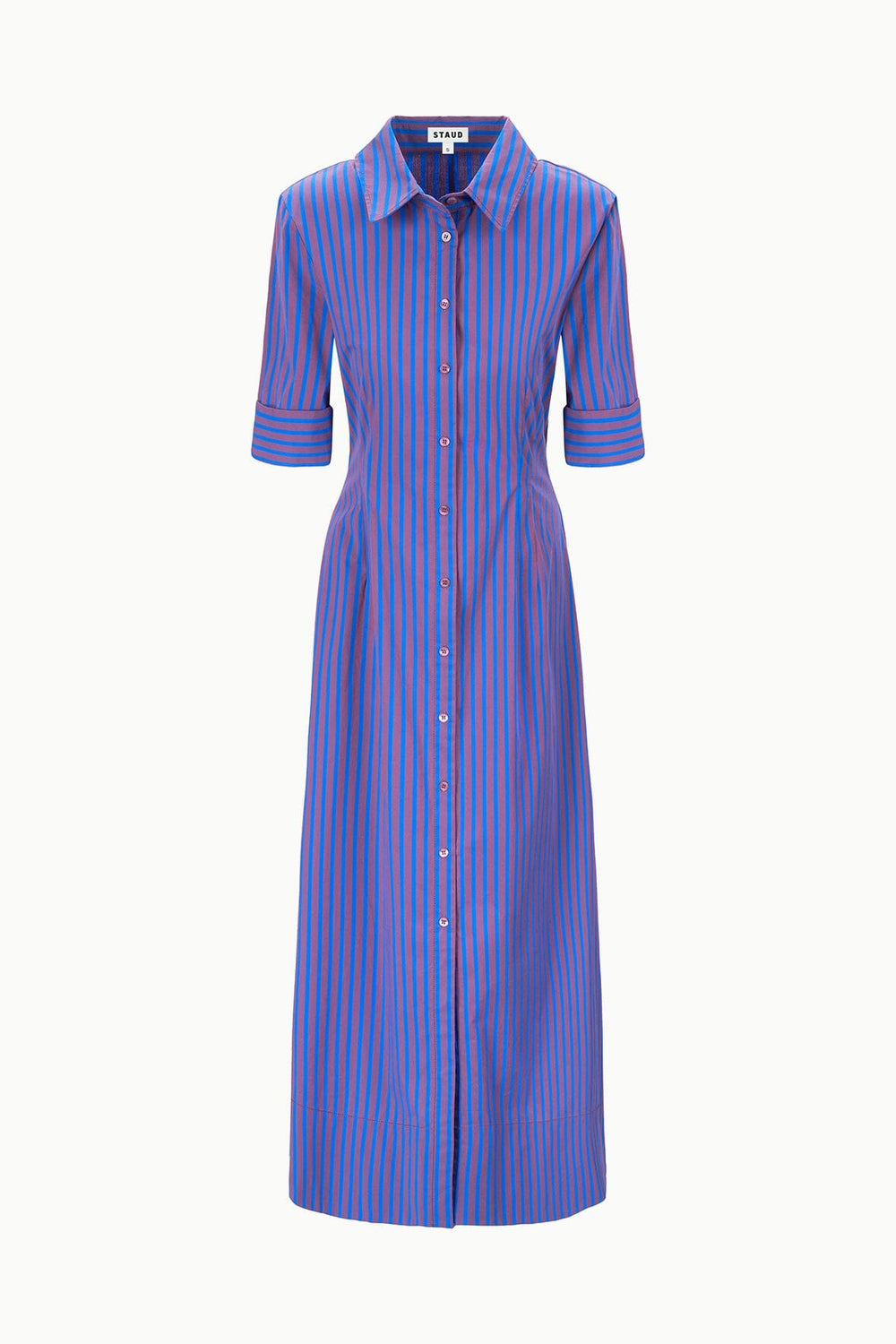 JOAN DRESS ATLAS STRIPE