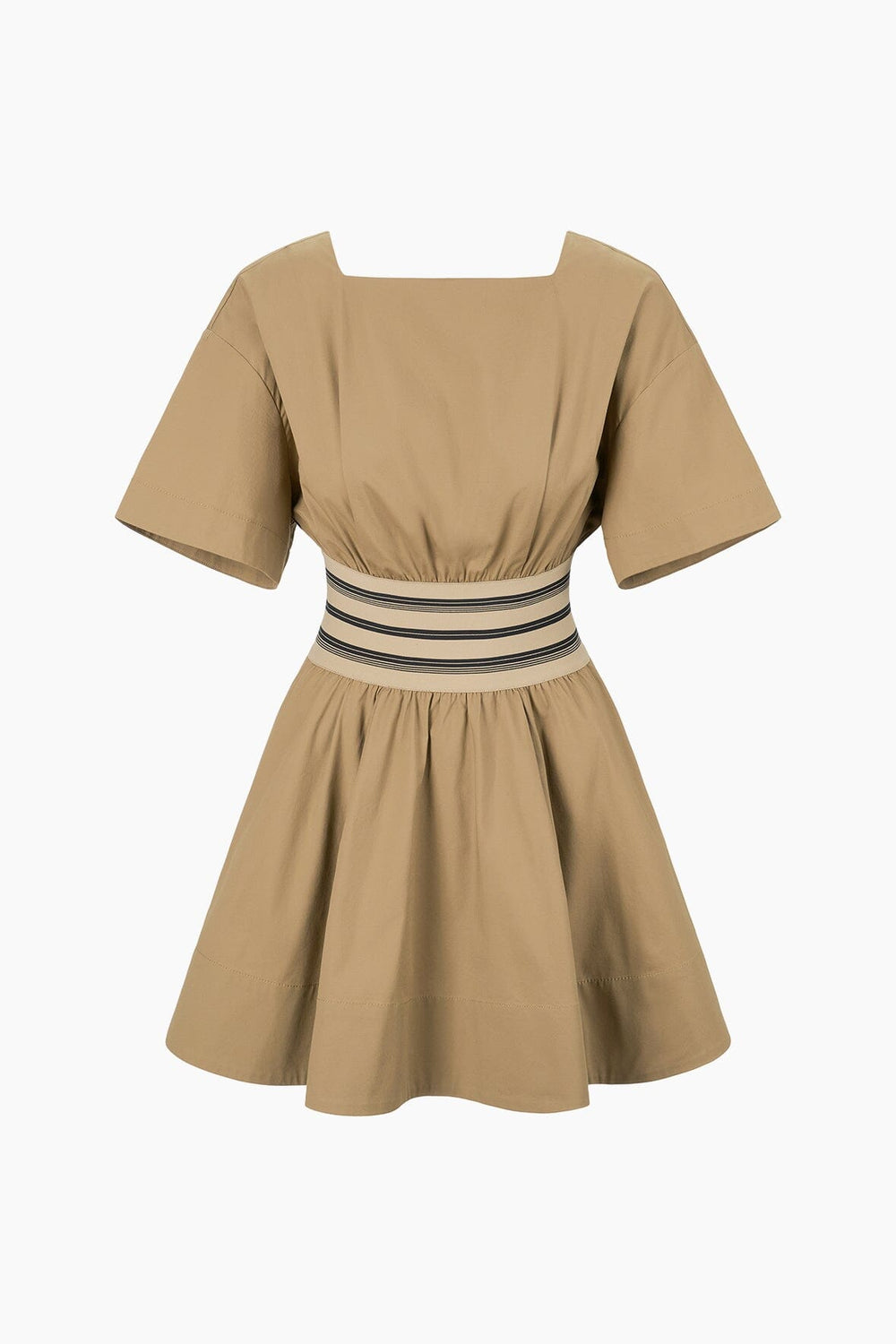 AMY MINI DRESS TAUPE