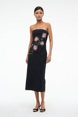 BROOKE DRESS DAHLIA DAYDREAM BLACK