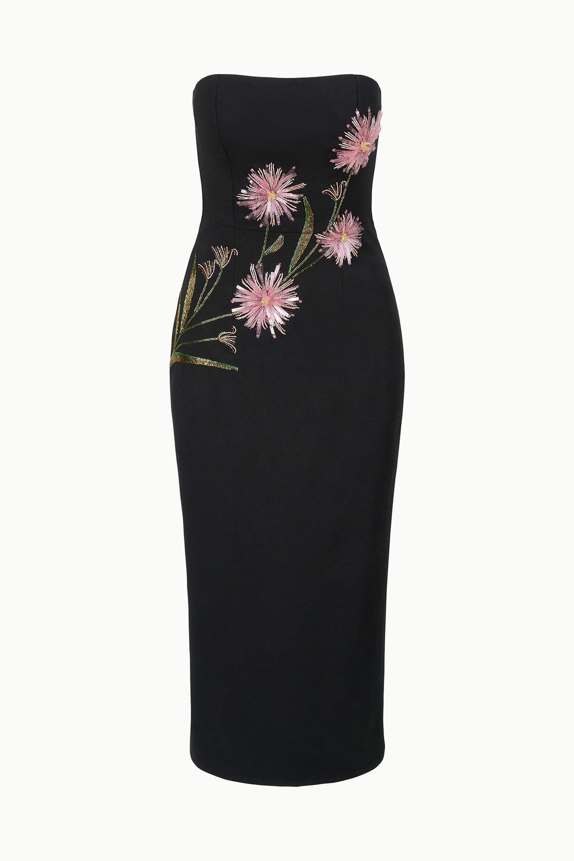 BROOKE DRESS DAHLIA DAYDREAM BLACK