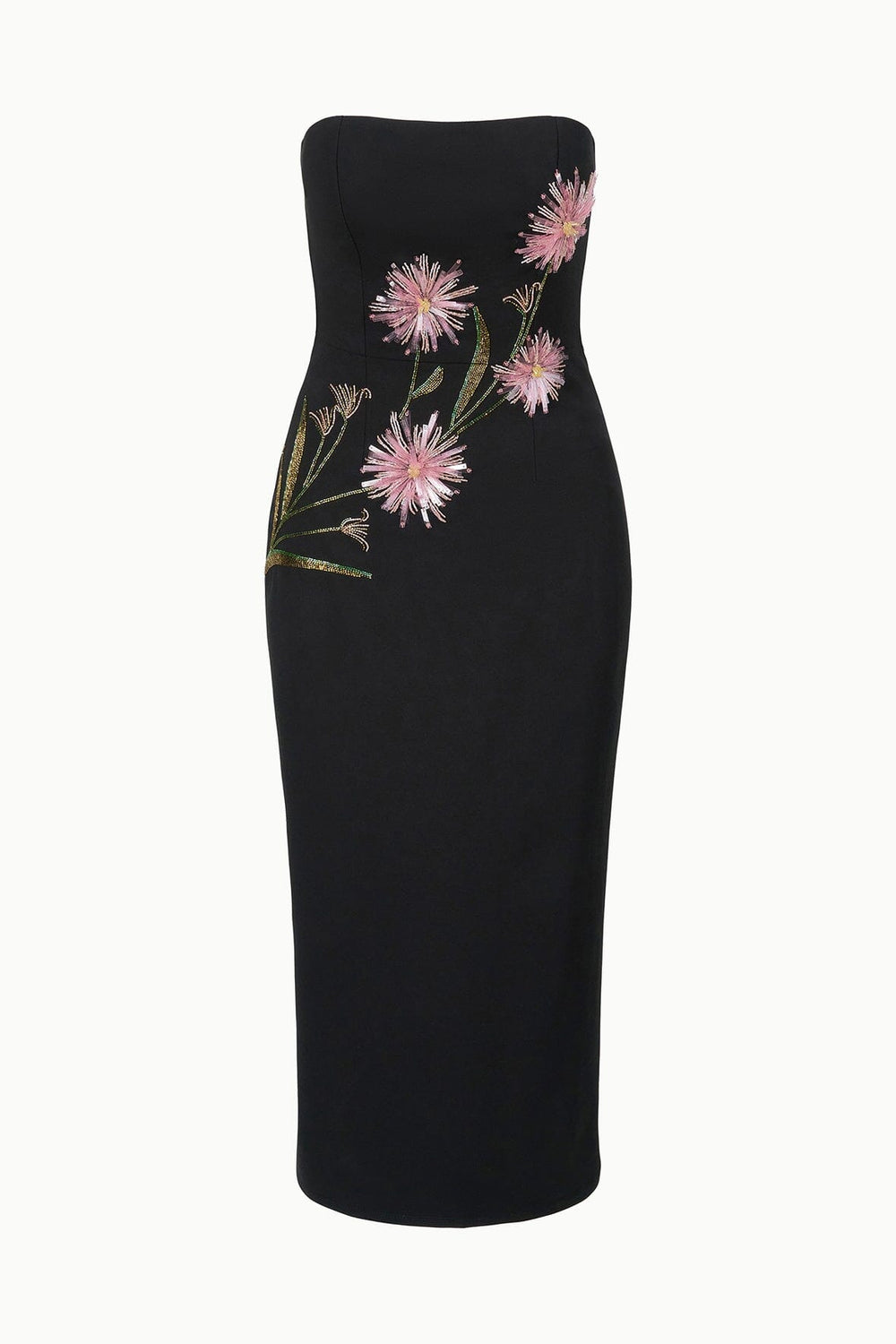 BROOKE DRESS DAHLIA DAYDREAM BLACK