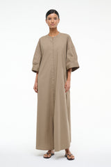 ENZO MAXI DRESS TAUPE