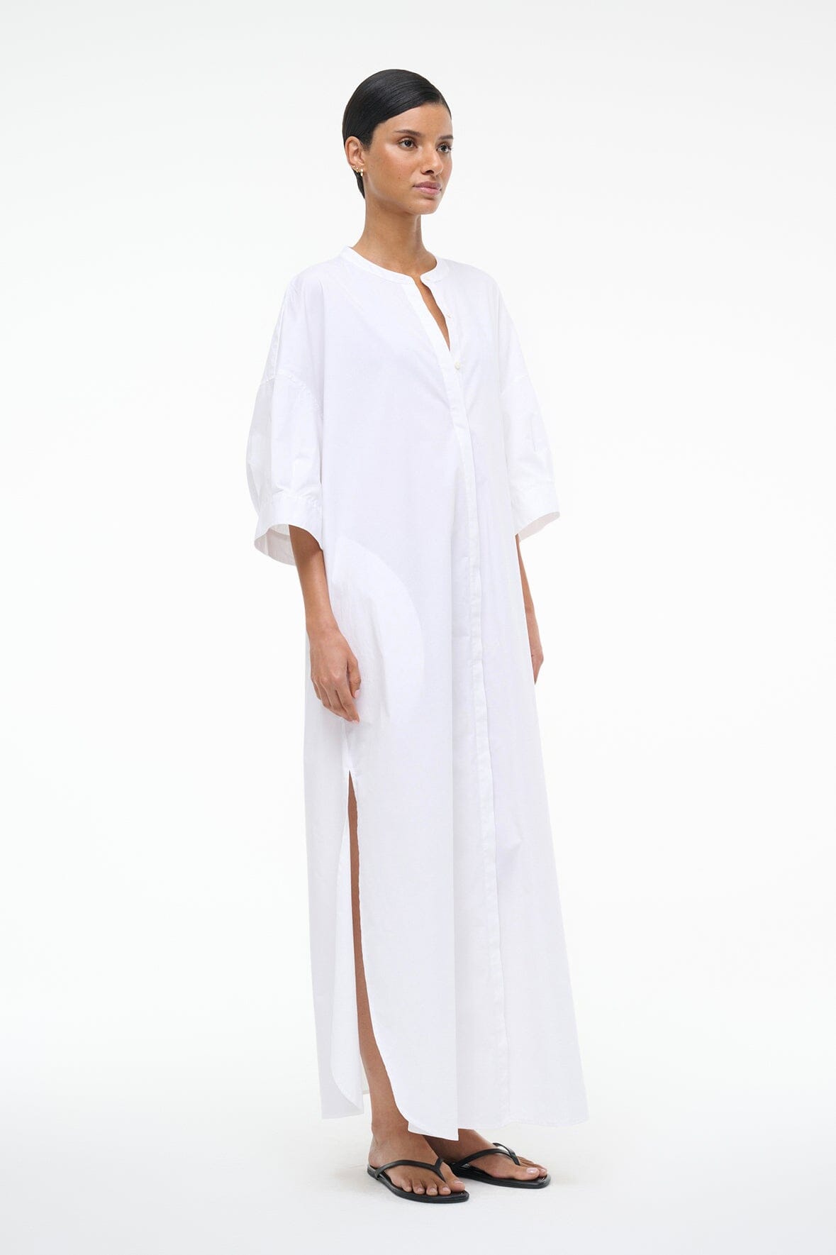 ENZO MAXI DRESS WHITE