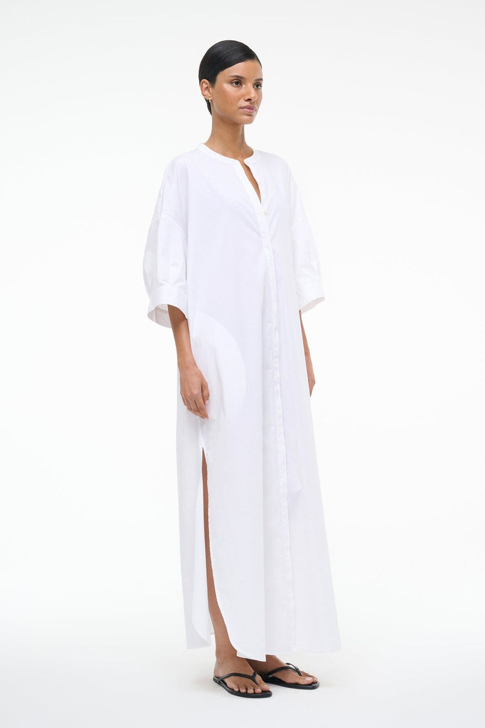 ENZO MAXI DRESS WHITE