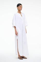 ENZO MAXI DRESS WHITE
