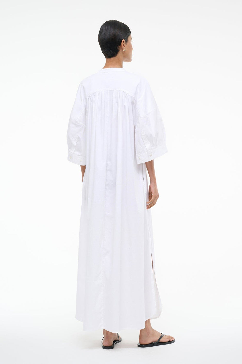 ENZO MAXI DRESS WHITE