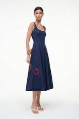 WELLS DRESS NAVY ROMA