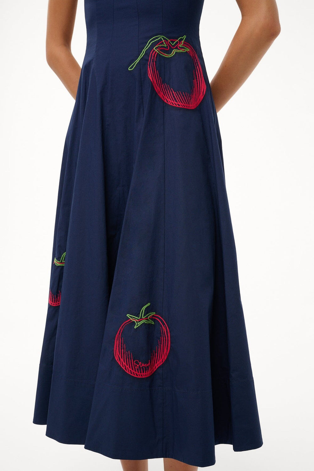 WELLS DRESS NAVY ROMA