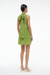 ADDY MINI DRESS GARDEN GREEN