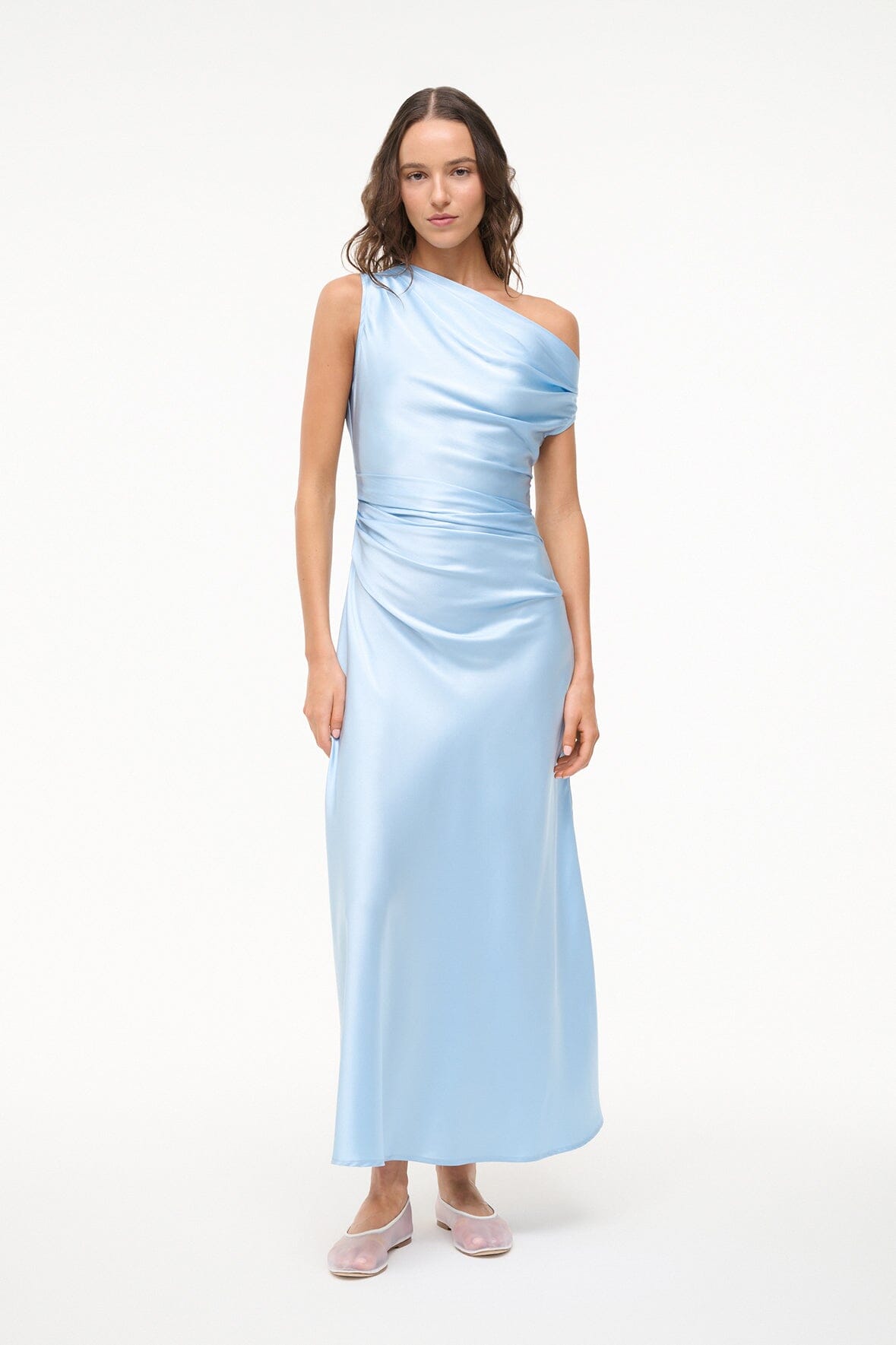 PHARE SILK DRESS CLOUD