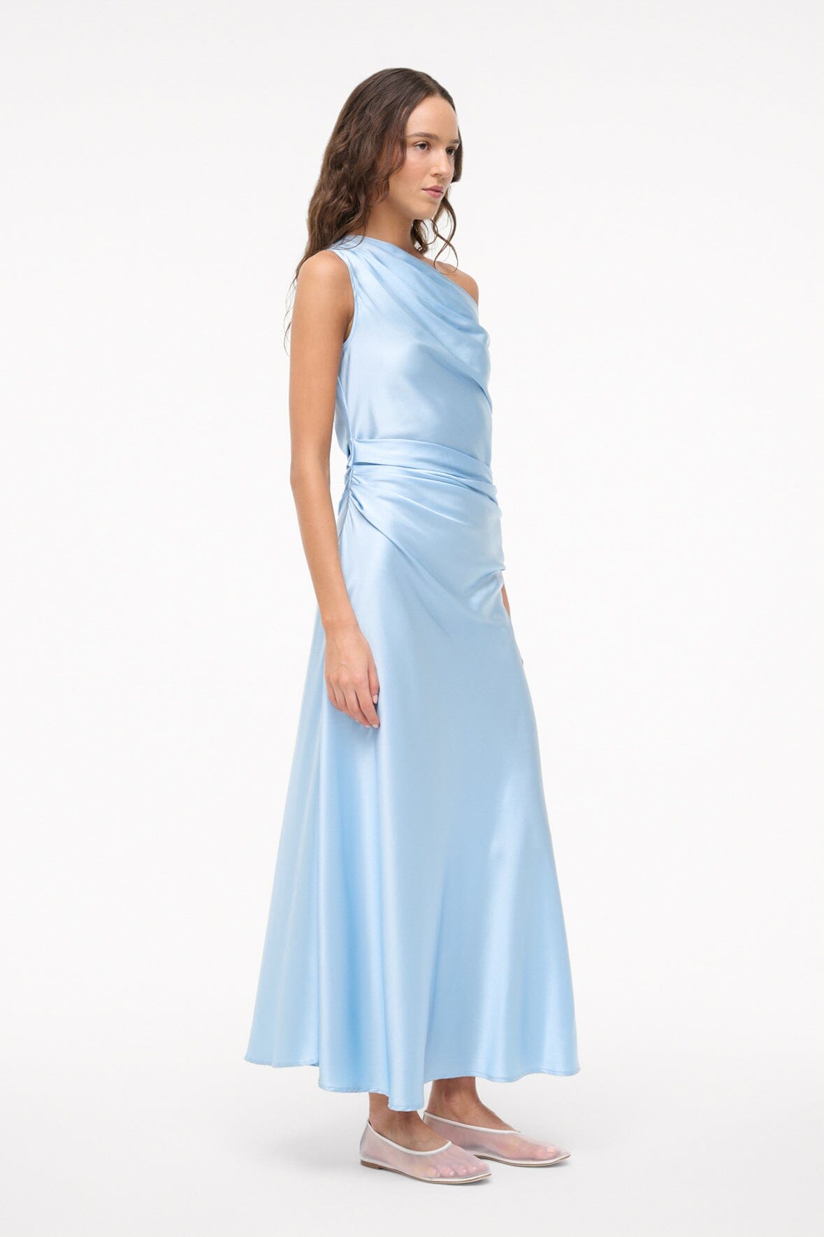 PHARE SILK DRESS CLOUD