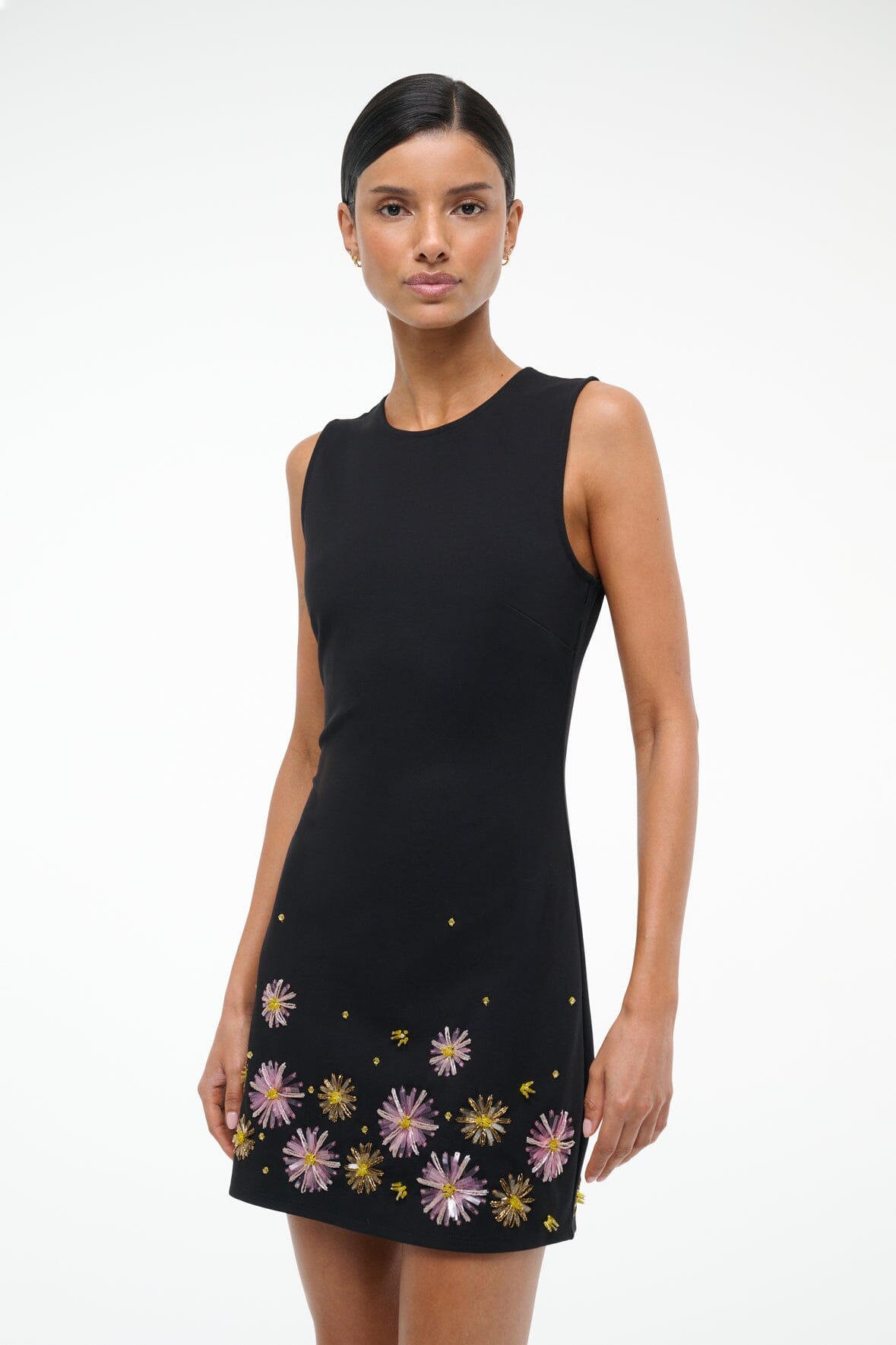 MERCER DRESS DAHLIA DAYDREAM BLACK