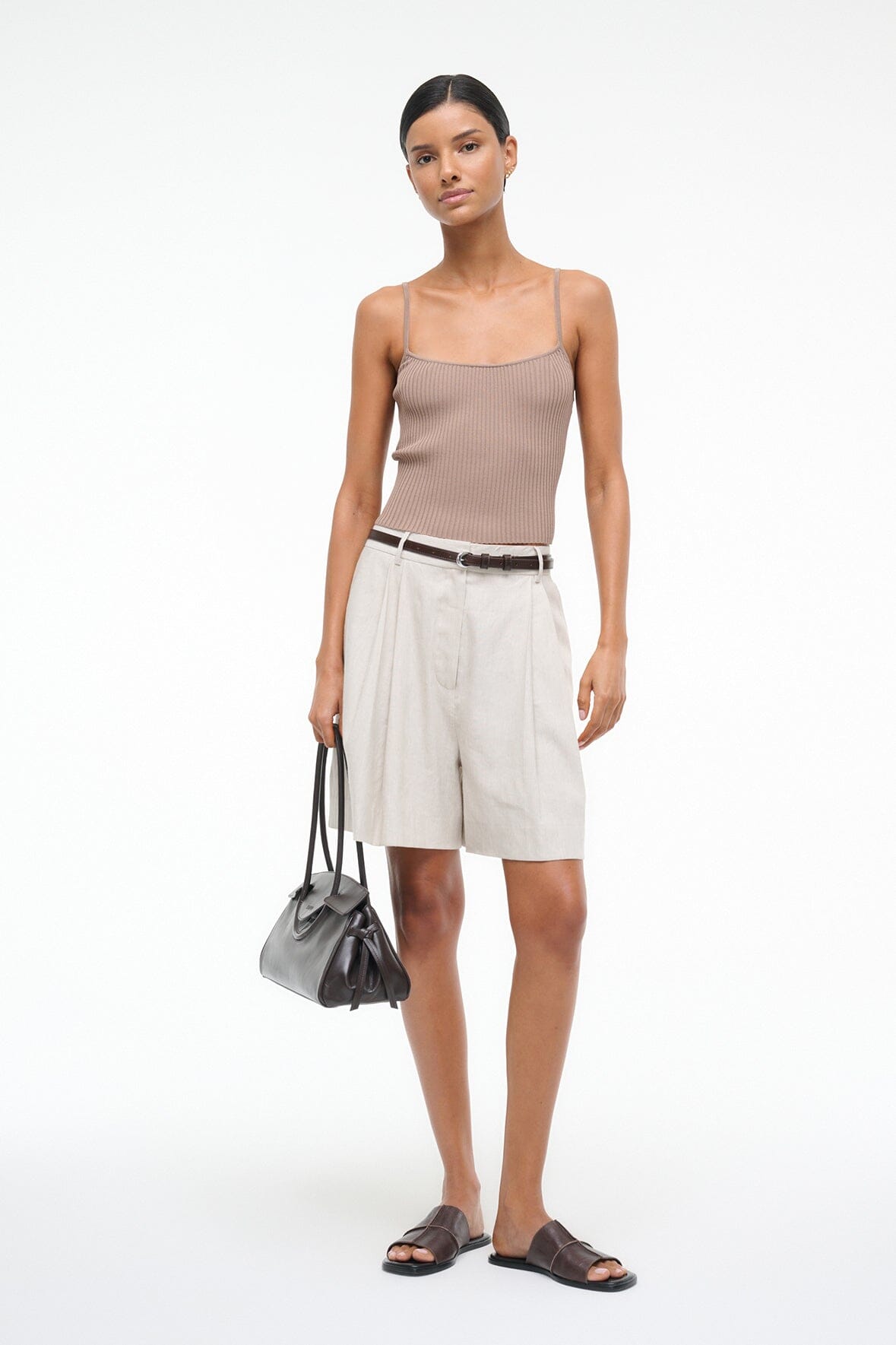 SOLEIL TANK TAUPE