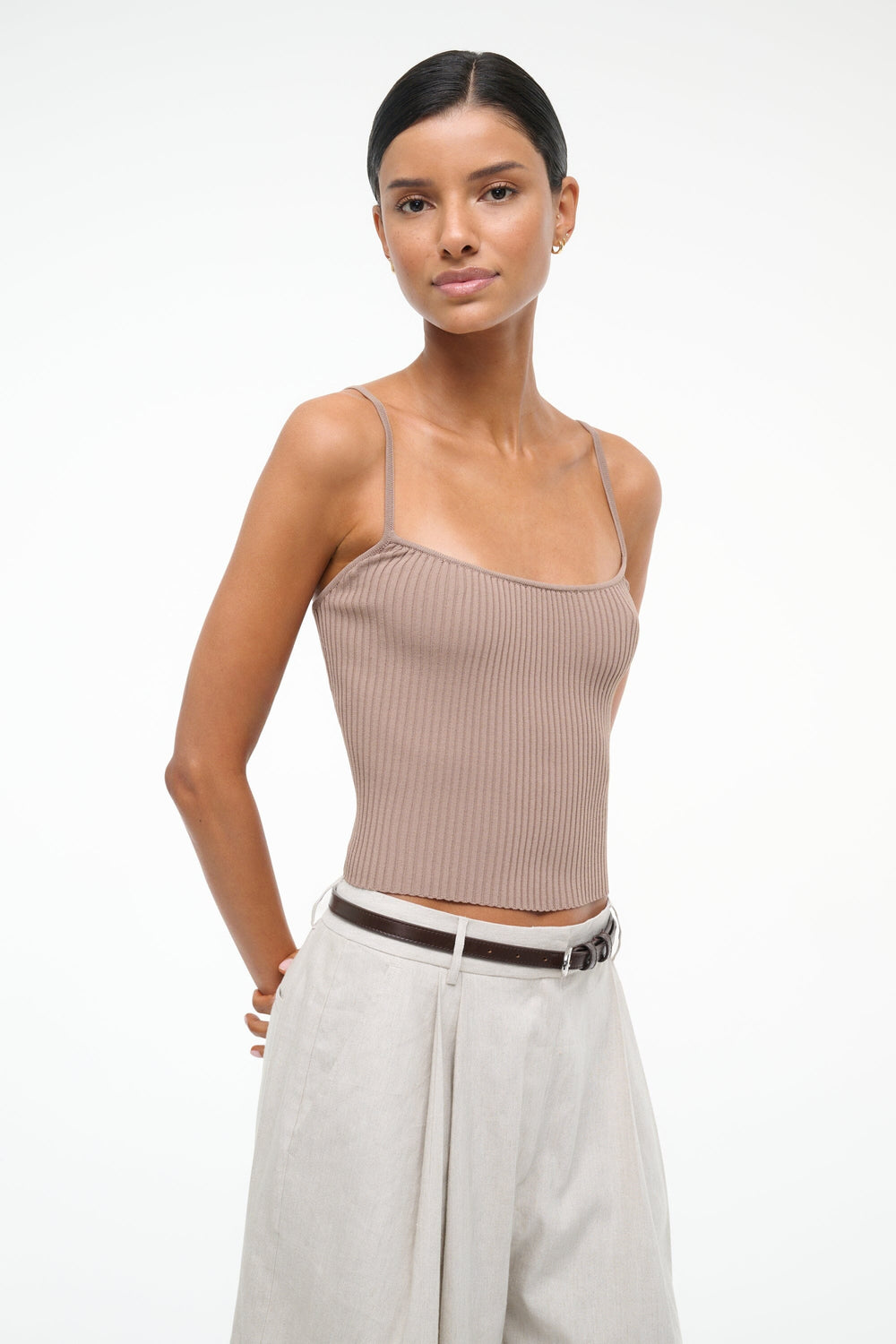 SOLEIL TANK TAUPE