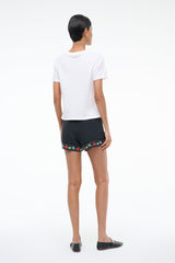 VON SILK SHORT BLACK