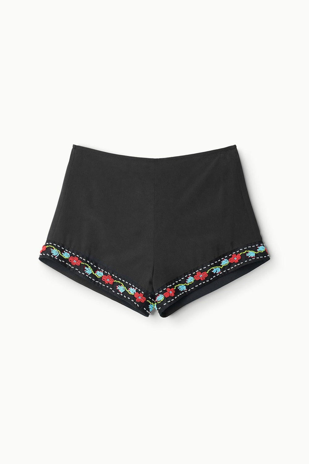 VON SILK SHORT BLACK