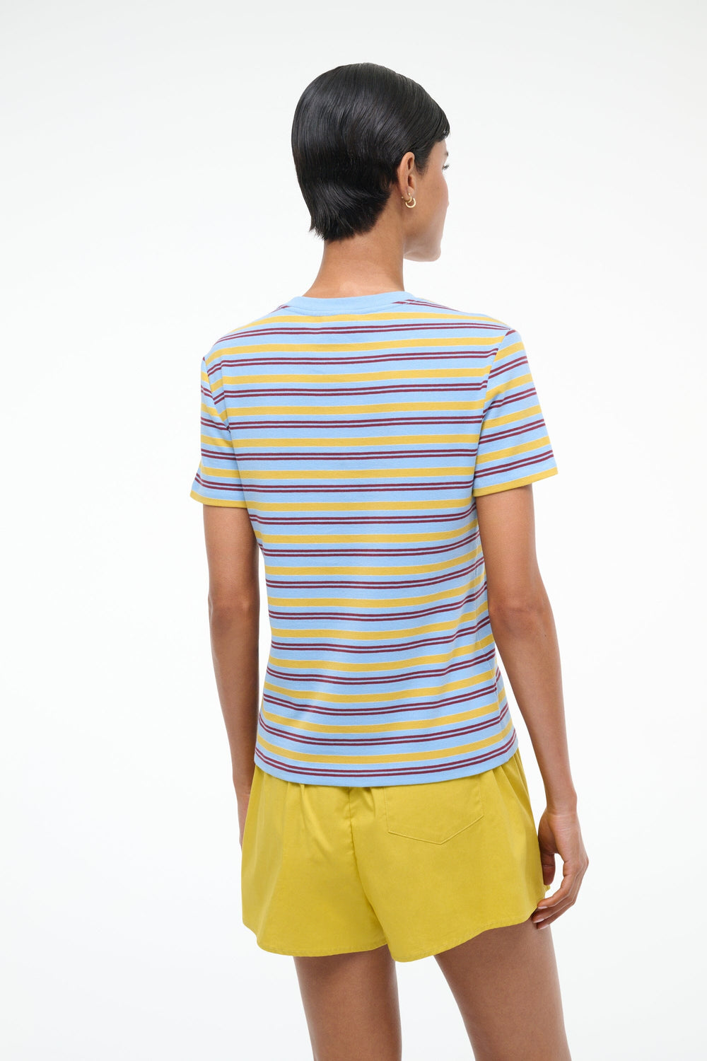 WEEKEND CREW TEE LINUS STRIPE