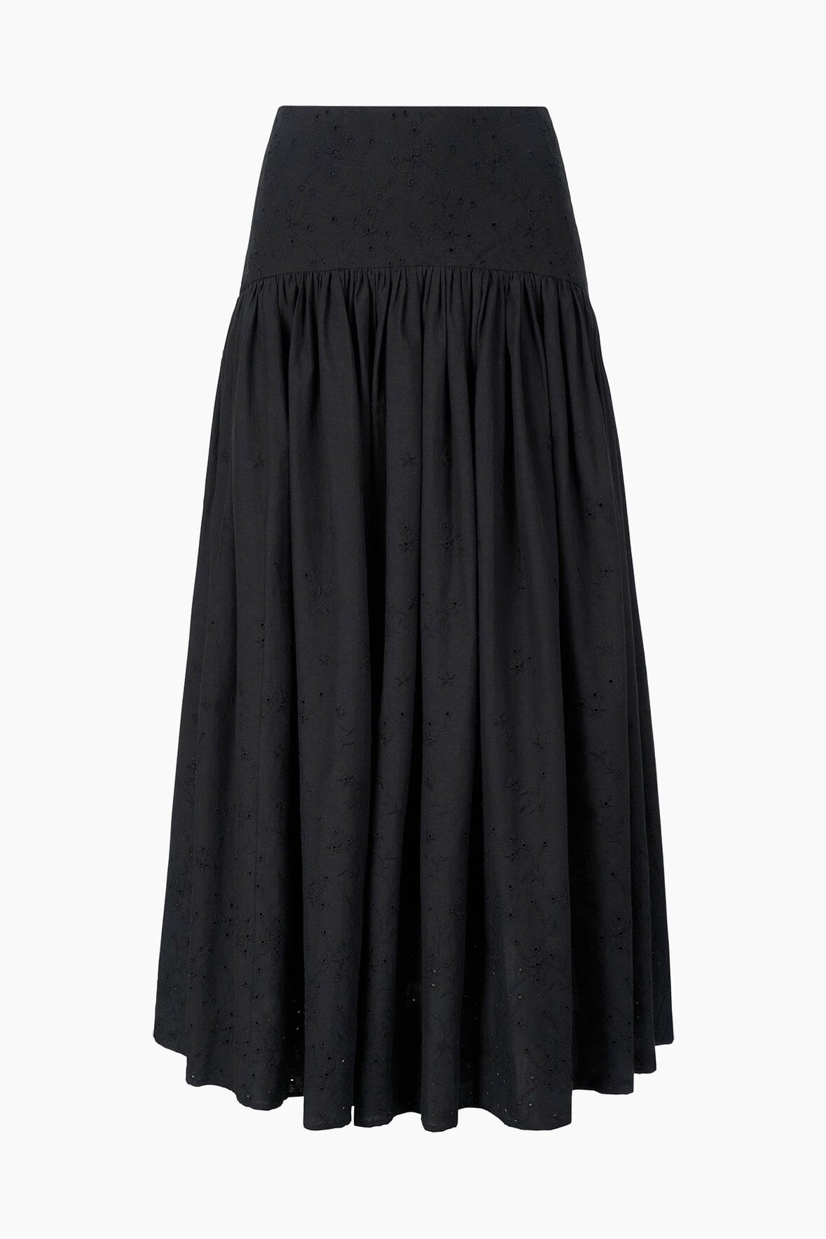 PROCIDA SKIRT BLACK EYELET