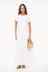 PROCIDA SKIRT WHITE EYELET