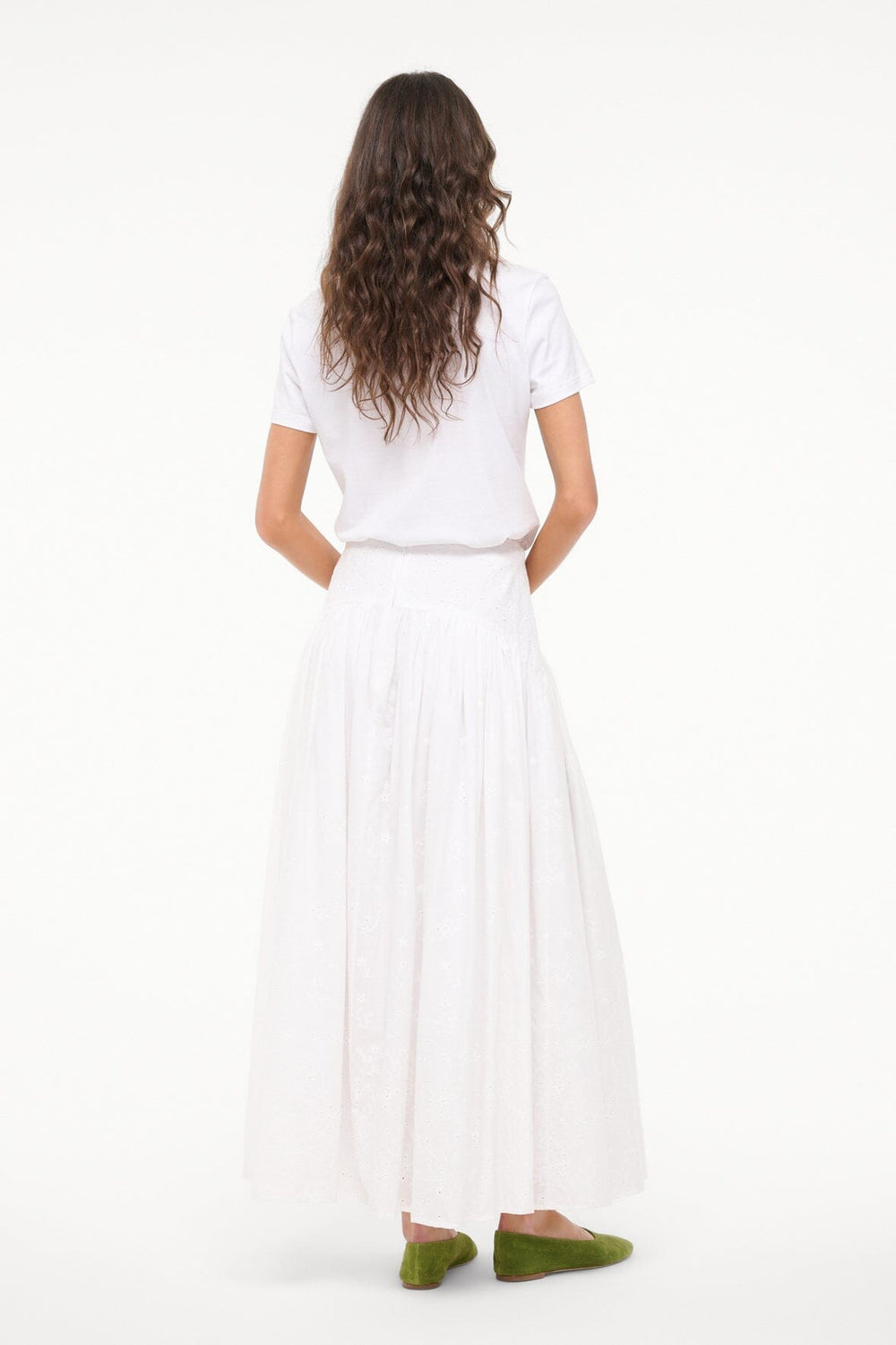 PROCIDA SKIRT WHITE EYELET