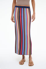 KARINA SKIRT MARKET STRIPE