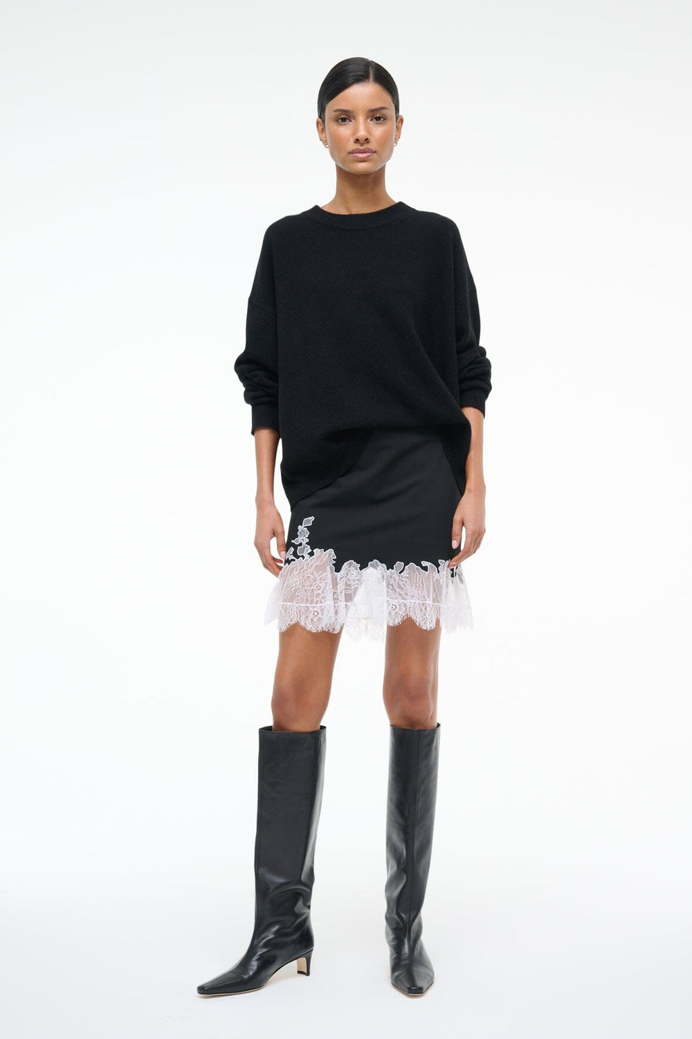NADIA MINI SKIRT BLACK