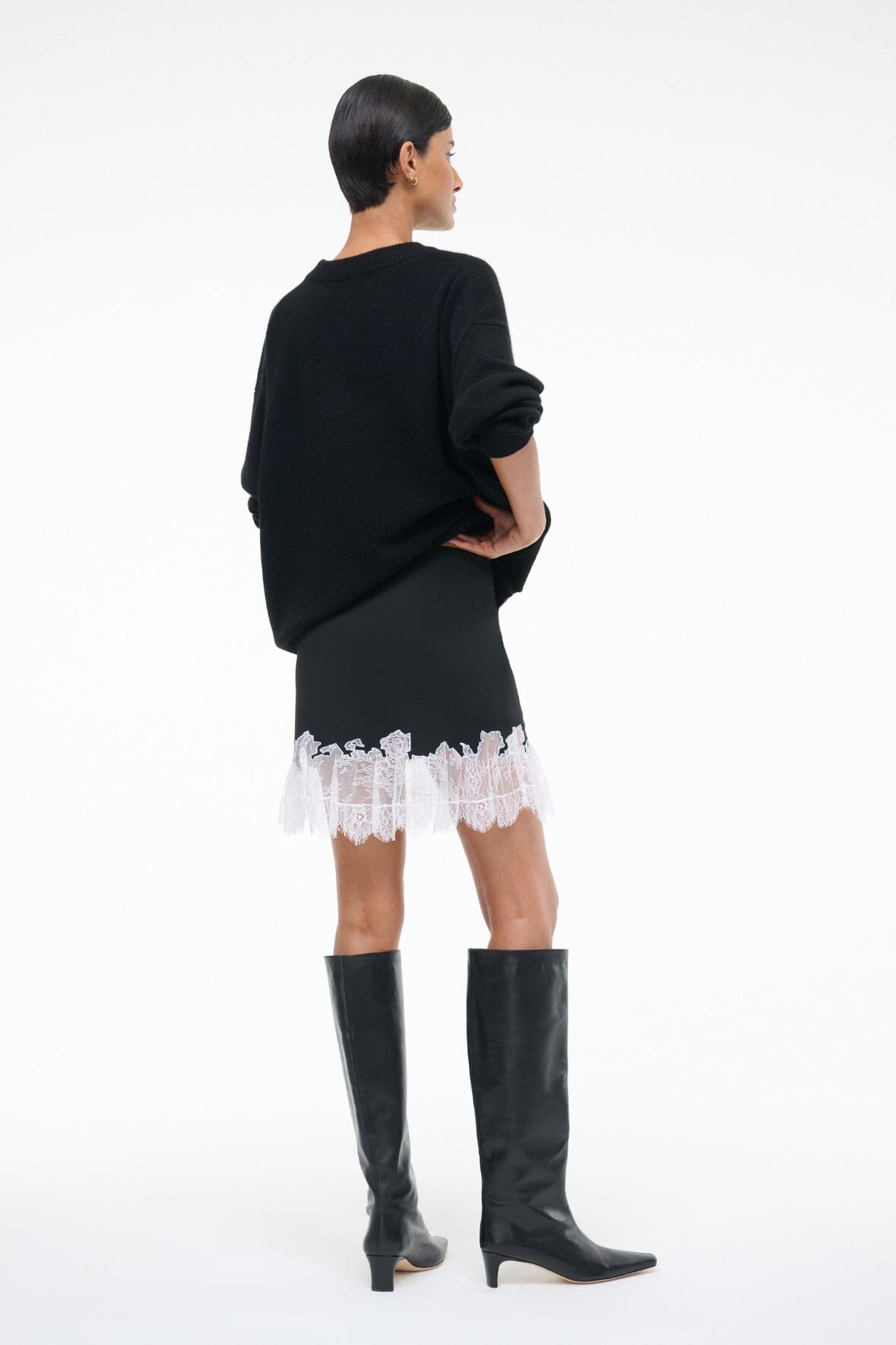 NADIA MINI SKIRT BLACK