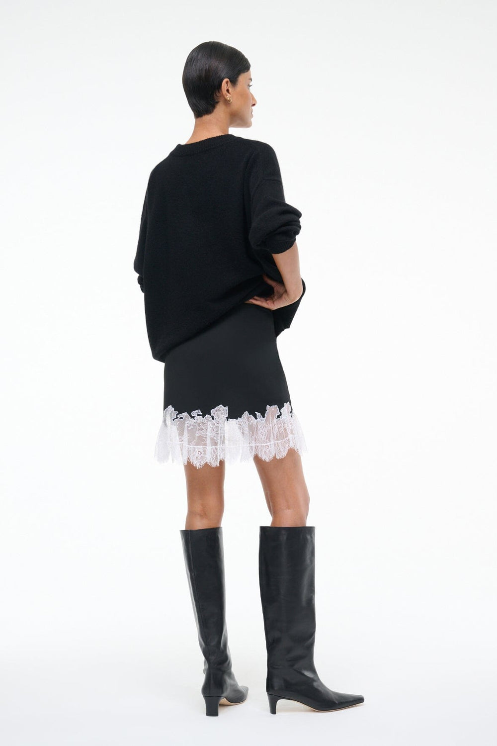 NADIA MINI SKIRT BLACK
