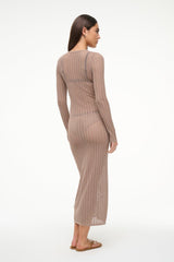 SHOKO COVERUP DRESS TAUPE