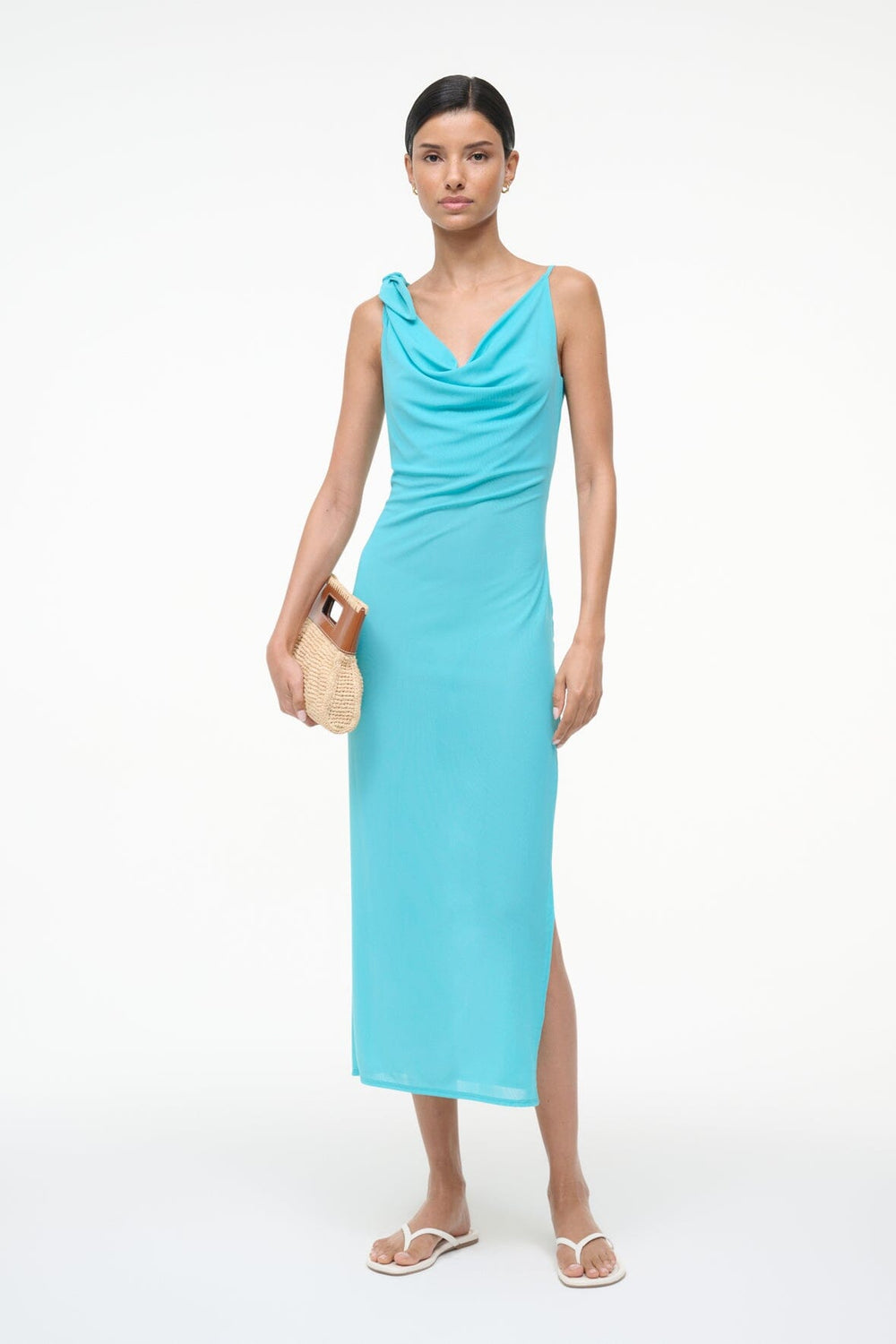 VIENNA DRESS TEAL