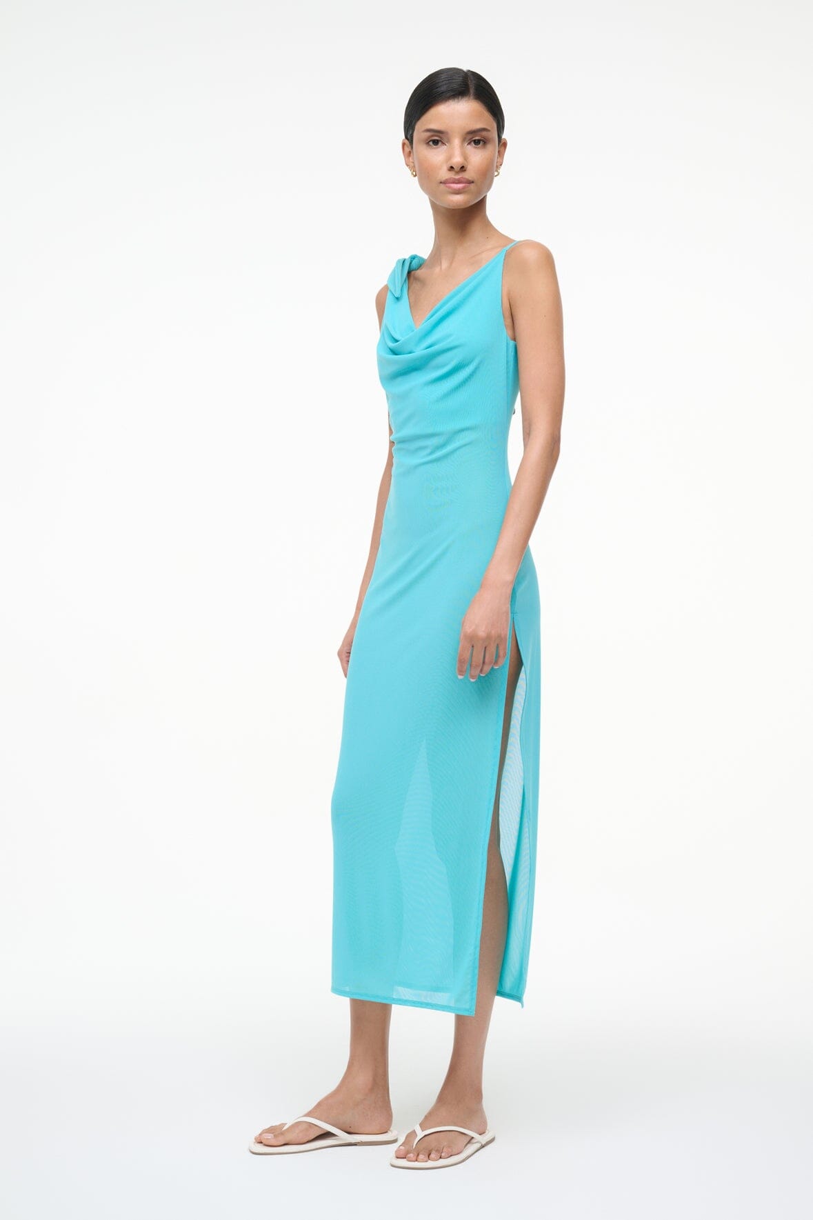 VIENNA DRESS TEAL