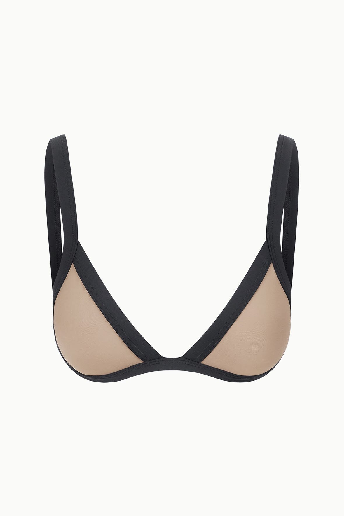 VENTURA BIKINI TOP TAUPE/BLACK
