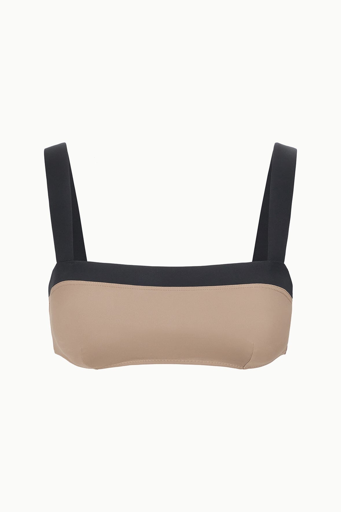 LIV BIKINI TOP TAUPE/BLACK