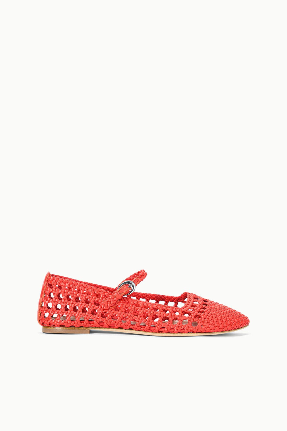 NELL MARY JANE FLAT WILD POPPY