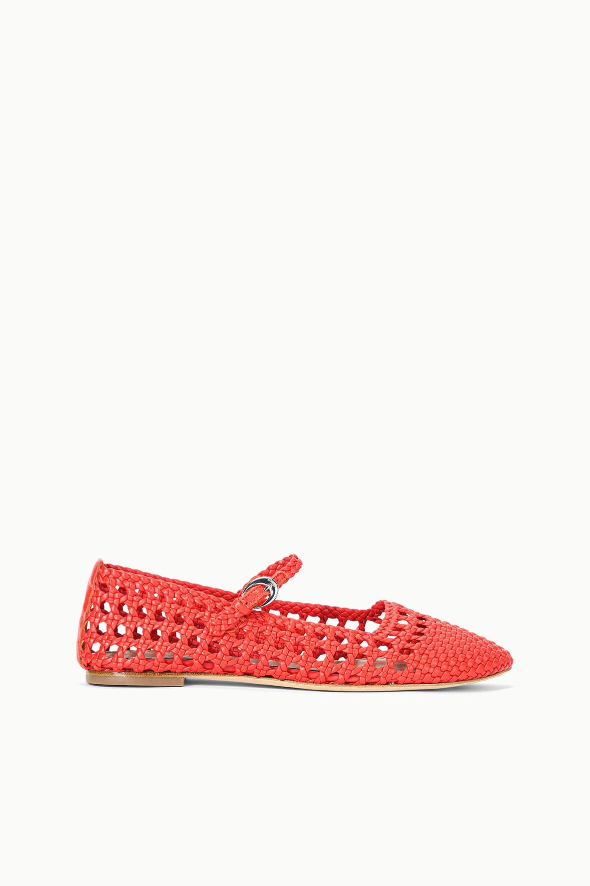 NELL MARY JANE FLAT WILD POPPY
