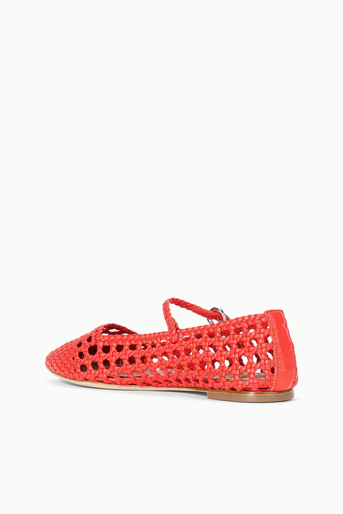NELL MARY JANE FLAT WILD POPPY