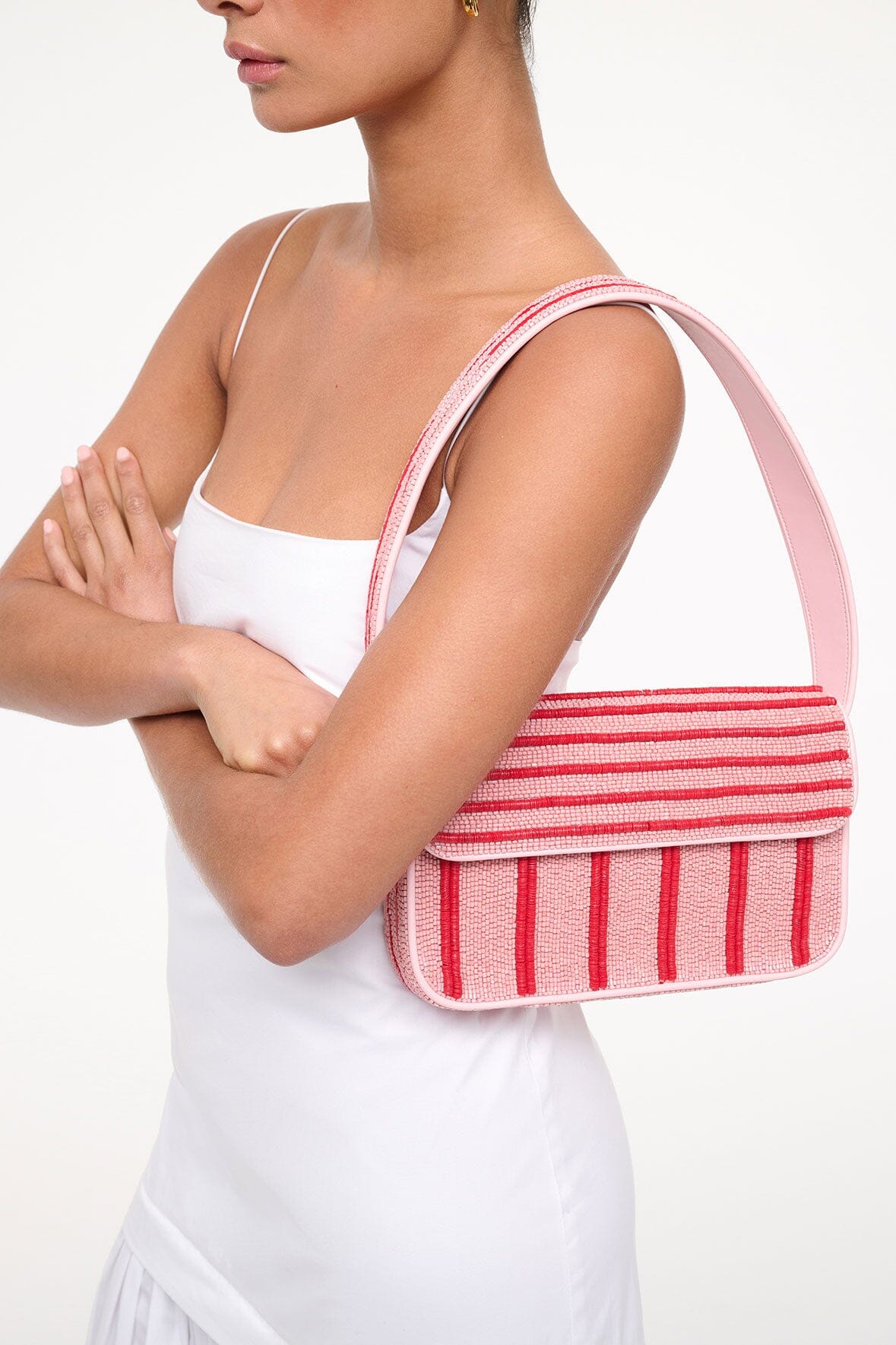 TOMMY BEADED BAG MONTAUK STRIPE