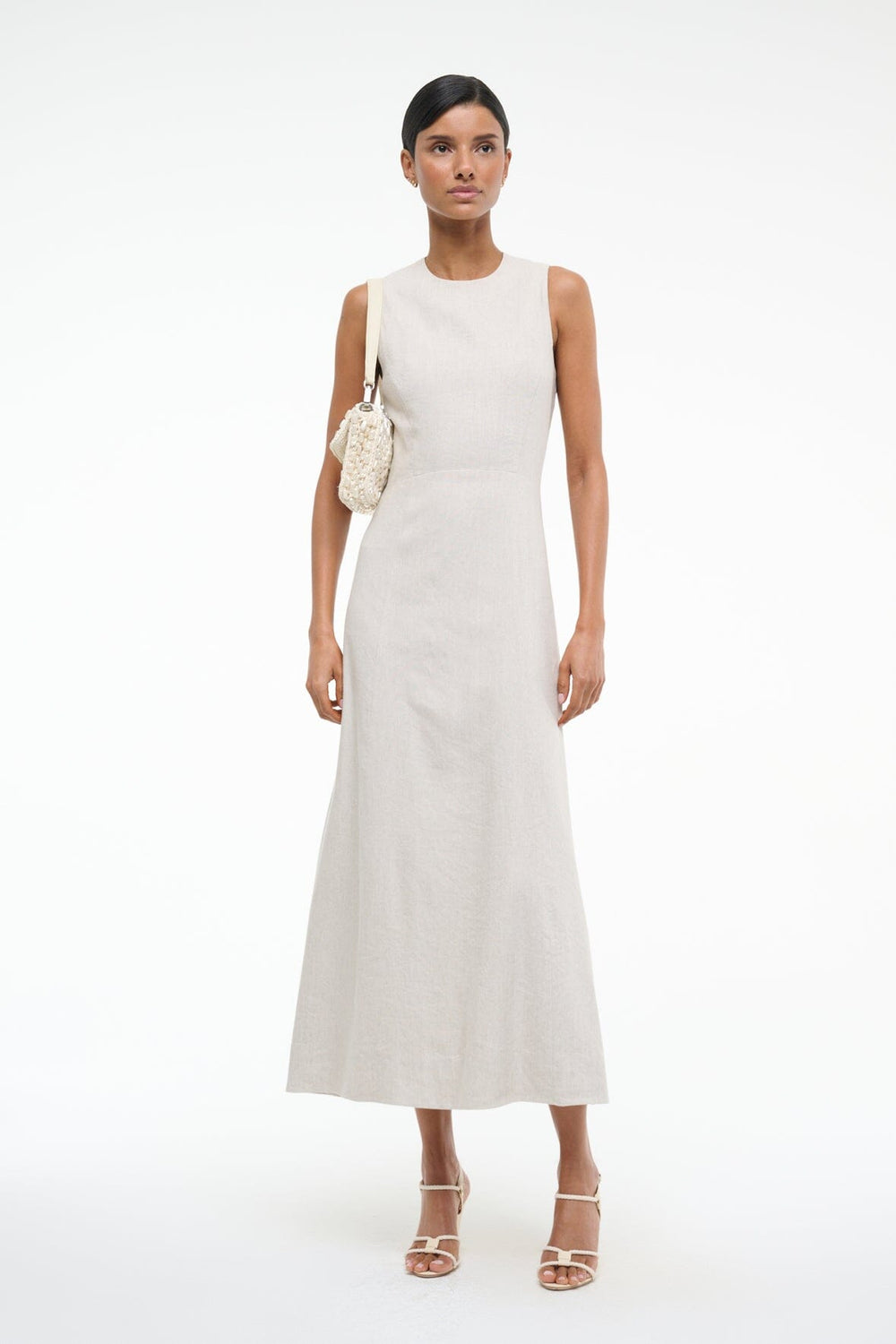 MARTINE LINEN DRESS NATURAL