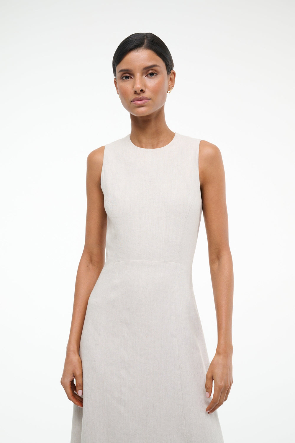 MARTINE LINEN DRESS NATURAL