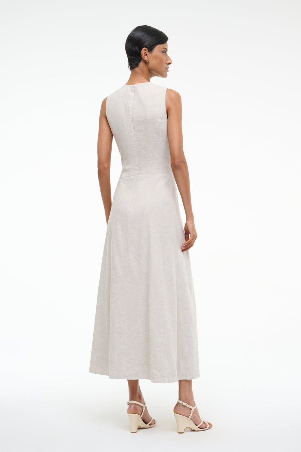 MARTINE LINEN DRESS NATURAL