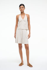 CRUZ LINEN SHORT NATURAL