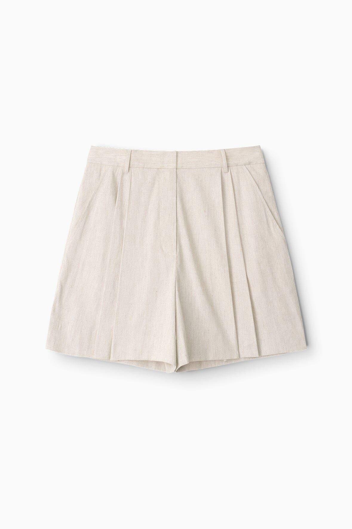 CRUZ LINEN SHORT NATURAL