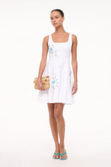 MINI WELLS DRESS DANDELION WHITE