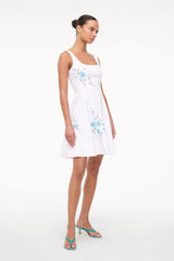 MINI WELLS DRESS DANDELION WHITE