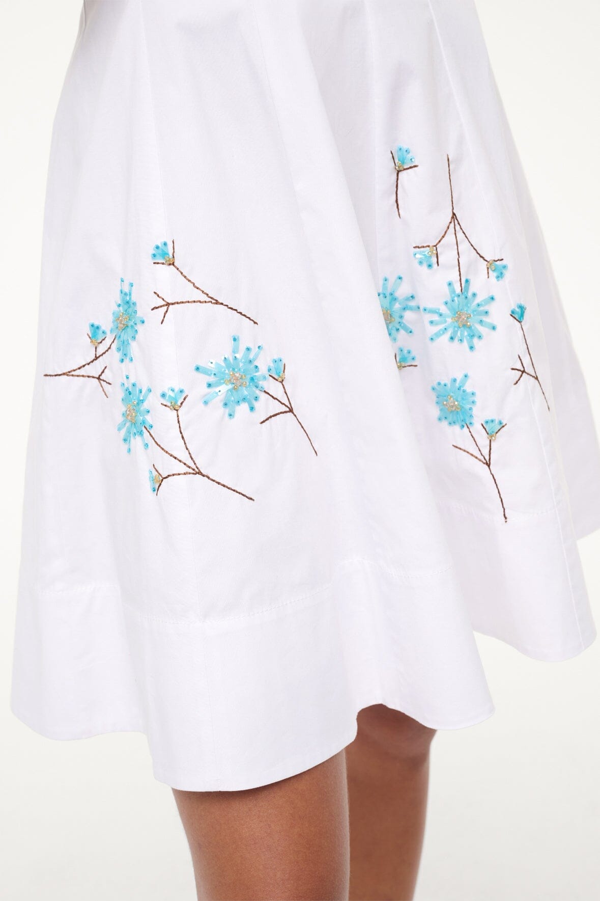 MINI WELLS DRESS DANDELION WHITE