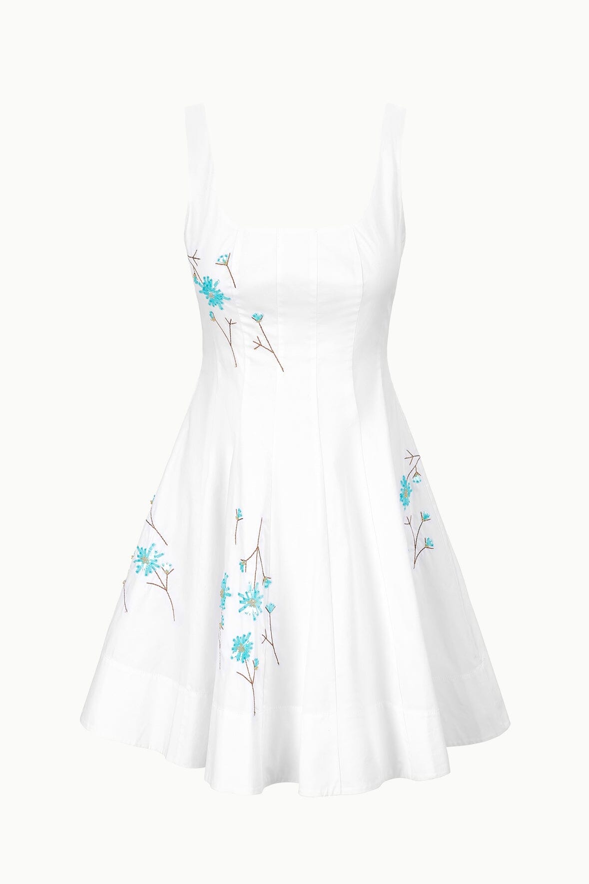 MINI WELLS DRESS DANDELION WHITE