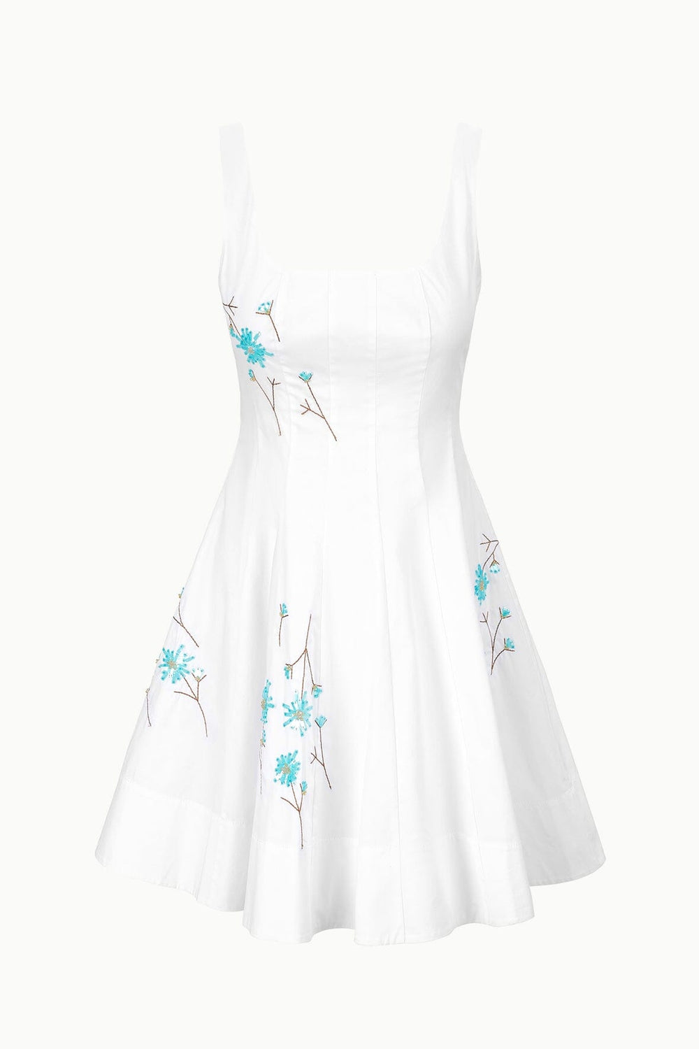 MINI WELLS DRESS DANDELION WHITE