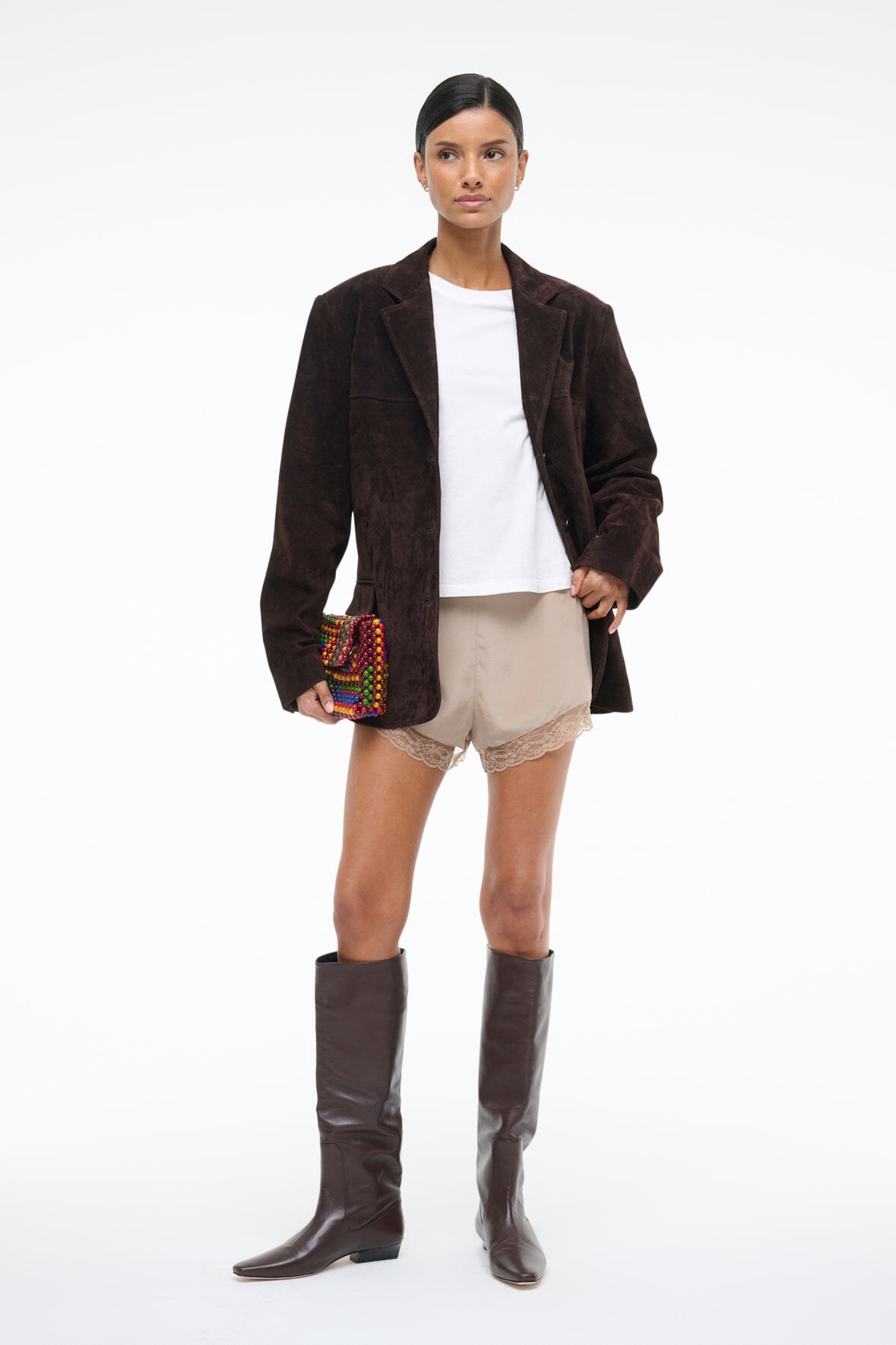 VON SILK SHORT DUNE